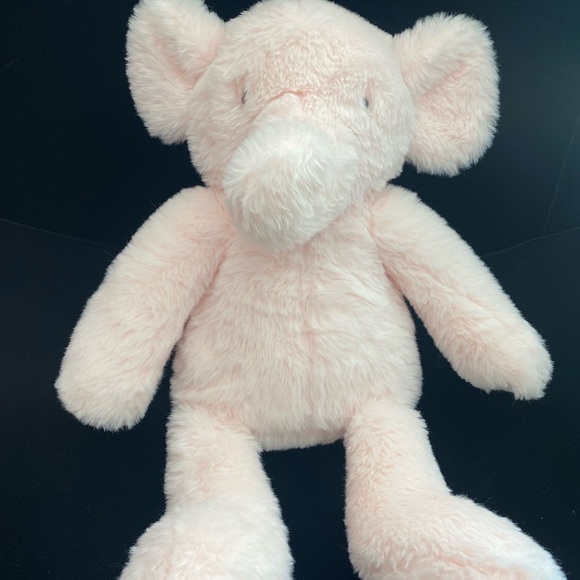 Cloud Island Pale pink elephant embroidered eyes T24 - Picture 3 of 6